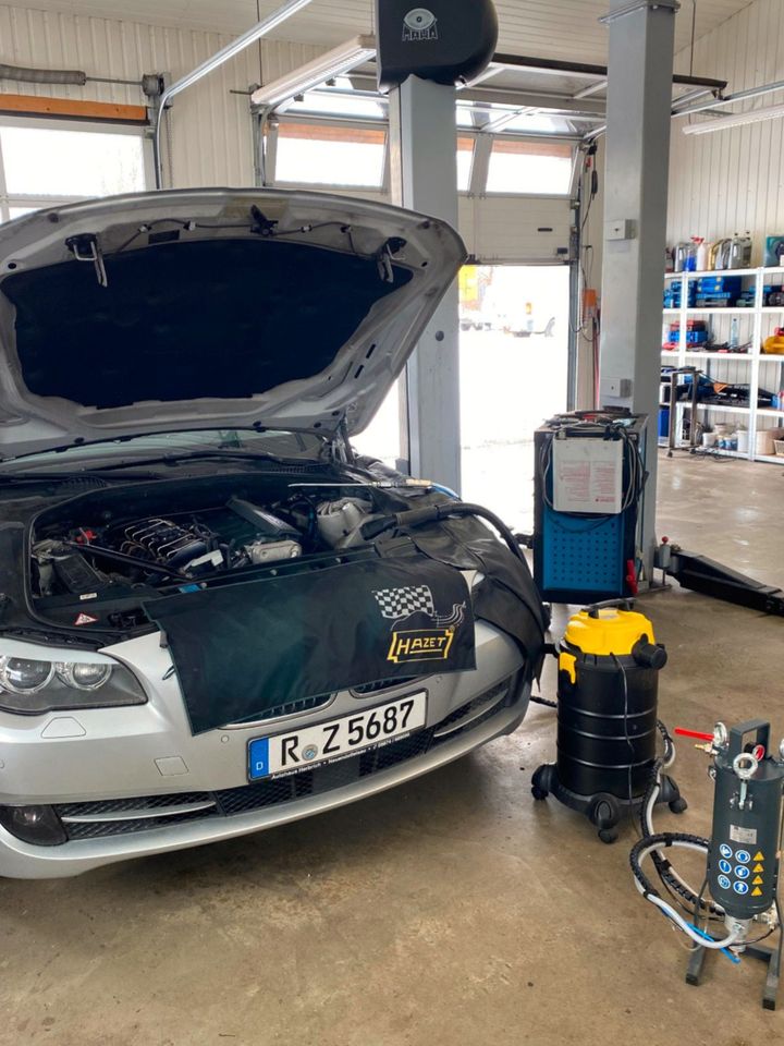 BMW Ansaugbrücke,Einlasskanäle,Walnuss Granulat,Wallnut Blasting in Alteglofsheim