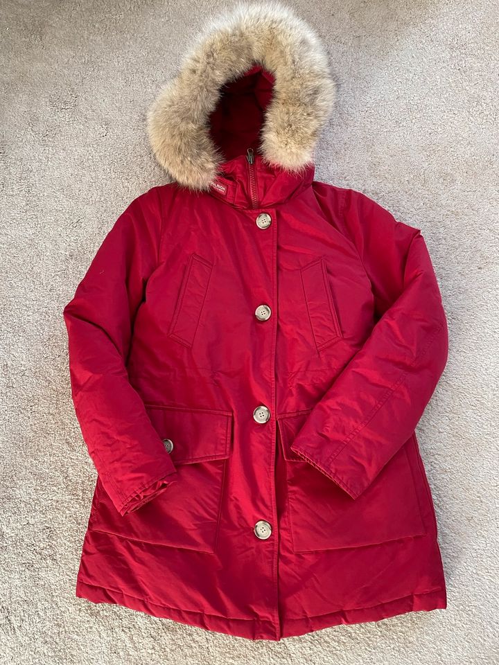 Woolrich Damen Winterjacke / Parke, rot in Ibbenbüren