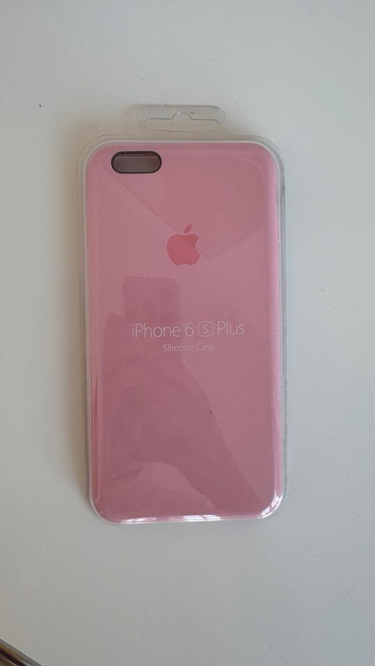 Apple iPhone 6S Plus Silicon Case Light Pink Silikonhülle rosa in Leipzig