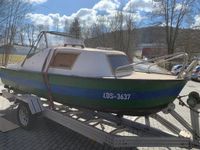 Motorboot Kajütenboot mit Außenbordmotor führerscheinfrei Sachsen - Sohland Vorschau