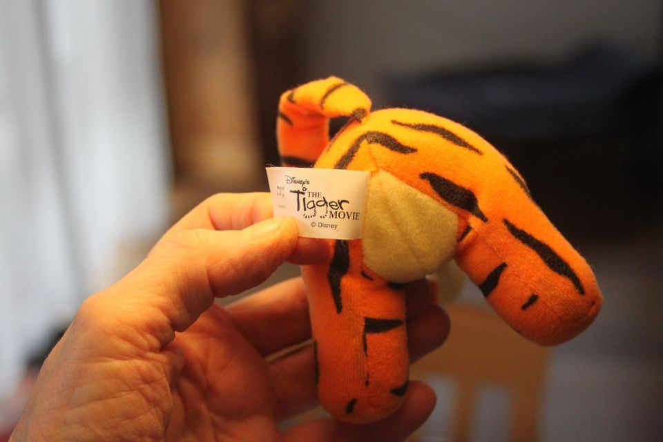 McDonald's Happy Meal 2000 Disney Tigger Movie Stofftier in Zierow