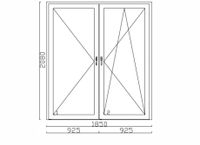 Kunsstofffenster 1850x2080 Nordrhein-Westfalen - Gelsenkirchen Vorschau