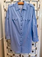 Bluse, Ulla Popken Gr 50/52 blau Berlin - Grunewald Vorschau