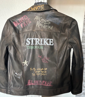 Zara Graffiti-Biker Herren-Lederjacke Gr.40 (L) *NEU* Berlin - Marzahn Vorschau