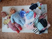 Set aus 2 Puppen und Kleidungspaket Sachsen - Glauchau Vorschau