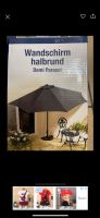 Parasol / Wandschirm halbrund . Neu original verpackt Bayern - Hohenwart Vorschau