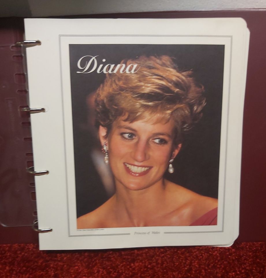 Lady Diana Princess of Wales hochwertiges Sammelalbum mit Münze u in Elmshorn
