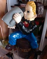 Alte Werbefigur Pecheur, Fischer Bräu. Saarland - Wallerfangen Vorschau