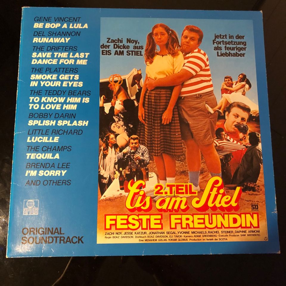 Eis am Stiel 2 Teil Feste Freundin Original Soundtrack Vinyl 1979 in München