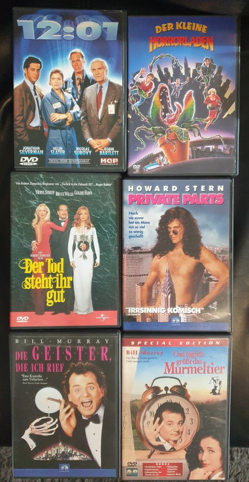 12:01, Private Parts, Murmeltier, Horrorladen, Der Tod steht..DVD in Norderstedt