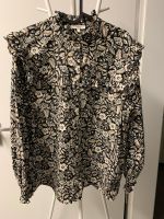 Jake's Bluse mit Rüschen schwarz/creme Gr. 44 Nordrhein-Westfalen - Velbert Vorschau