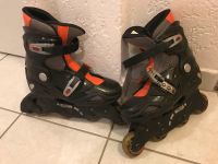 Verkaufe Inliner Skates schwarz/orange (Größe verstellbar: 36-39) Nordrhein-Westfalen - Bergheim Vorschau