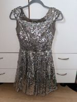 TopShop Pailletten Cocktail Kleid wie Neu Gr XS S Silber Glam Hessen - Nieste Vorschau