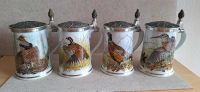 Franklin Mint Sammlerkrüge  Game Bird Stein 4 Steinin Nordrhein-Westfalen - Iserlohn Vorschau