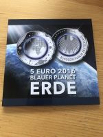 BRD 5 Euro Blauer Planet Erde 2016 A-D-F-G-J im Folder Bayern - Freilassing Vorschau