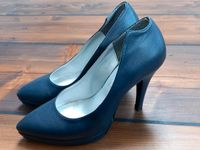 Highheels Plateauschuhe Absatzschuhe dunkelblau marineblau Gr.37 Sachsen - Neugersdorf Vorschau