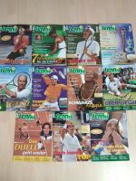 TENNIS MAGAZINE aus dem Jahr 2002 (Nr. 1 bis 12) mit Original Sam Nordrhein-Westfalen - Recklinghausen Vorschau