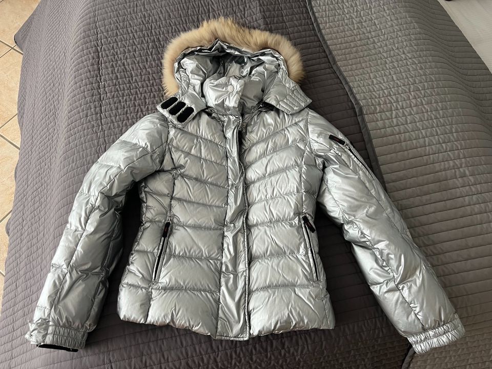 Bogner Fire&Ice Daunen Skijacke Gr. 36, Silber in Neumark