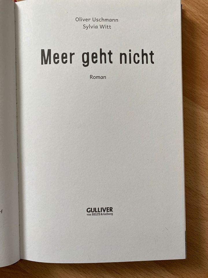 Verkaufe das Buch „Meer geht nicht“ in Nittendorf 