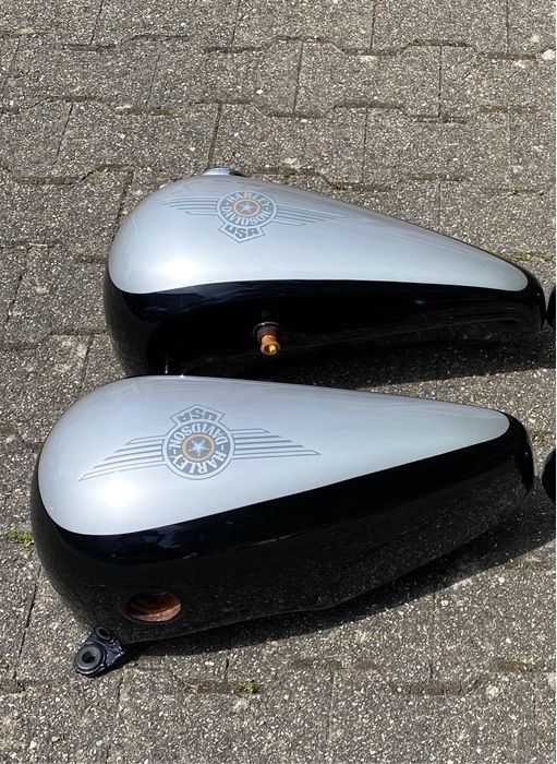 Harley Davidson Softail Fat Boy Tanks Bobber Custom Umbau in Gäufelden