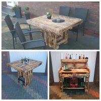 129€ Grilltisch Stehtisch NEU Garten Palette Möbel Outdoor Theke Niedersachsen - Wiesmoor Vorschau