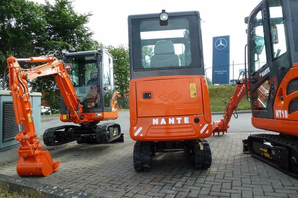 Minibagger Nante Neumaschine *21.999,- € in Waldbröl