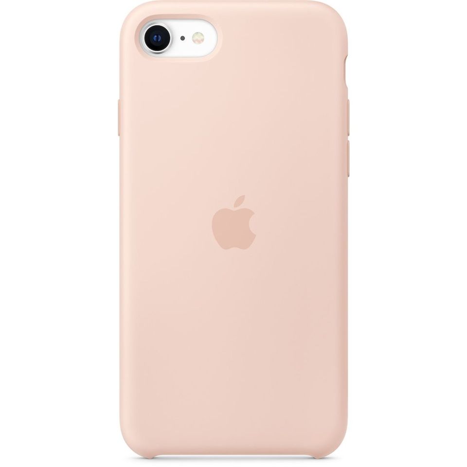 Original iPhone SE Silicone Case Pink Sand in Mannheim