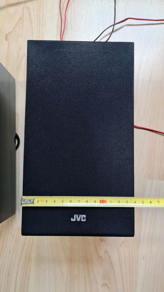 JVC CD-Anlage mit USB Anschluss und Boxen in Dresden