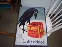 BLECHSCHILD MAGGI FLEISCHBRÜH WÜRFEL Hessen - Lauterbach (Hessen) Vorschau