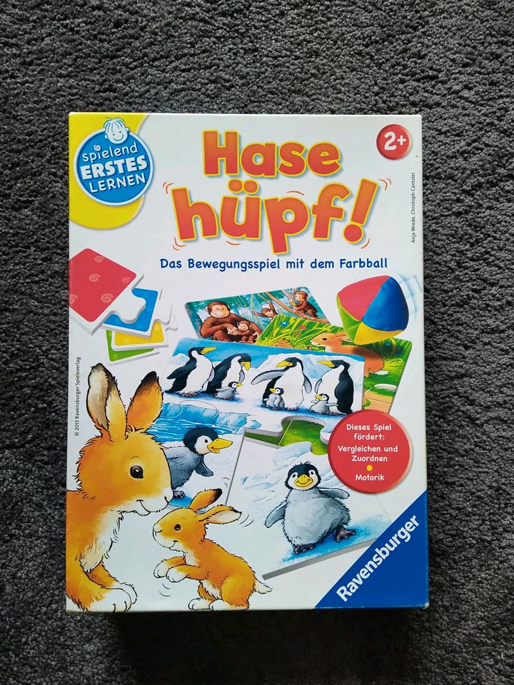 Ravensburger Hase hüpf Spiel 2+ erste Spiele in St. Leon-Rot