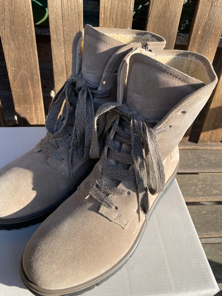 LEGERO- SCHNÜRBOOTS- GORETEX-Gr. 4,5 (37,5) - Farbe Beige in Willich