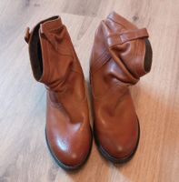 Braune Leder-Stiefeletten - Größe 41 Dortmund - Bittermark Vorschau