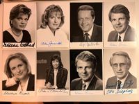 ZDF heute-ModeratorInnen: 39 handsignierte Fotos 80/90er Jahre München - Trudering-Riem Vorschau