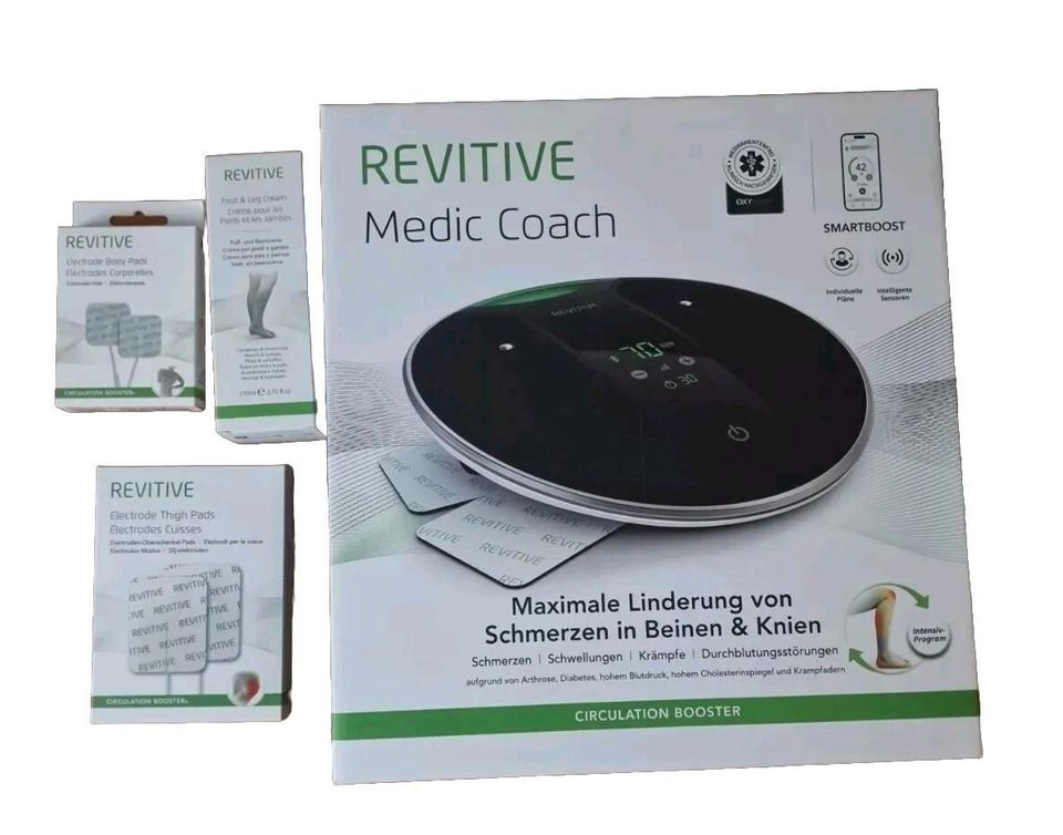 Revitive Medic Coach Knie Set, App Steuerung, NEU ! Preisgarantie in Löbau