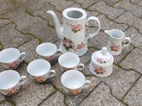 Kaffeeservice / Set mit Tassen, Kanne mit Blumendekor Rheinland-Pfalz - Hettenleidelheim Vorschau