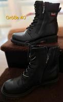 Boots Damen schwarz Größe 40 Brandenburg - Spremberg Vorschau