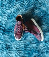 Sneaker Leder Herren weinrot Nordrhein-Westfalen - Rees Vorschau