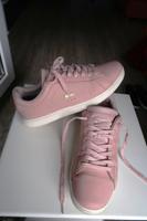 Lacoste Leder Sneaker Snürungschuhe Logo Gr 38 rosa Damen Dortmund - Innenstadt-West Vorschau
