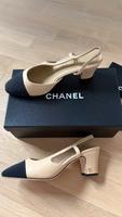 Neue "Chanel" Pumps Größe 40 Beige Schwarz München - Schwabing-Freimann Vorschau