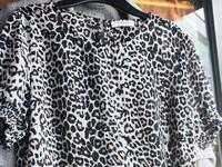Shirt BlusenShirt Bluse T-Shirt Pieces Gr. 34 Tigermuster Hessen - Bad Camberg Vorschau
