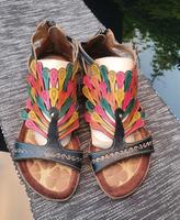 Laura Vita Damen Sandalen Hessen - Brombachtal Vorschau