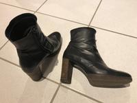 PAUL GREEN Stiefelette Leder schwarz in Gr. 39 Bayern - Blaichach Vorschau