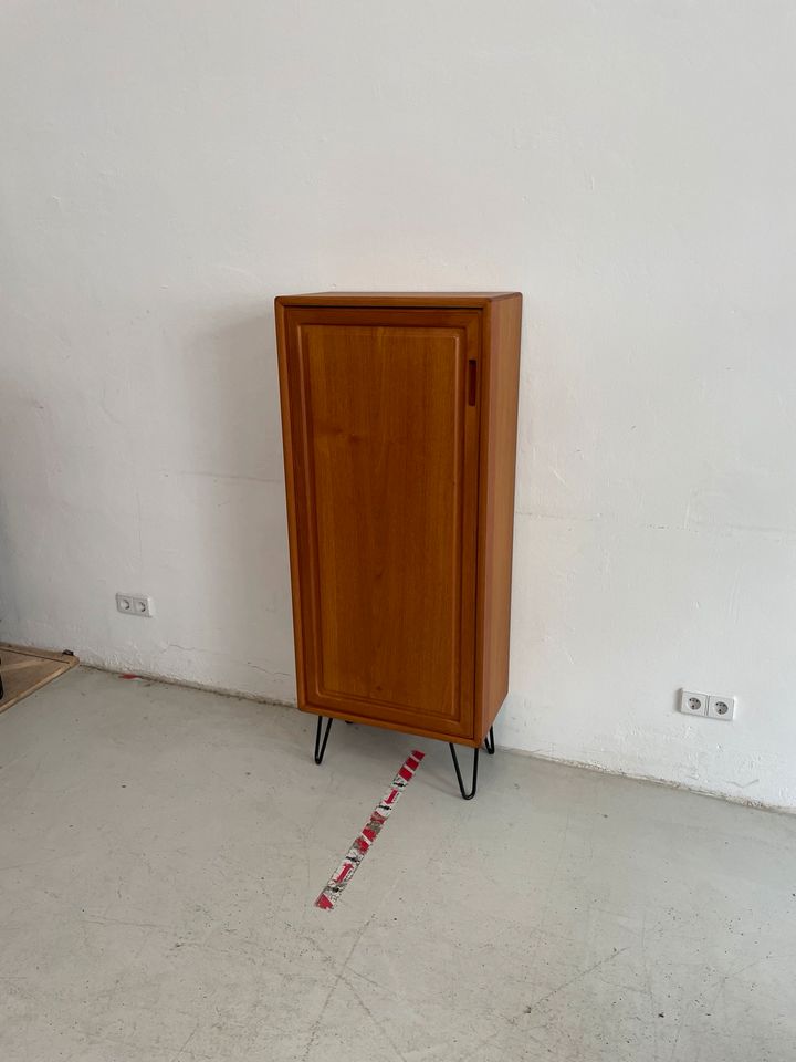 ✔️SALE ✔️ Highboard Sideboard Vintage Kommode Aktenschrank Teakholz mid Century Dänisch Danish Design Teak 50er 70er 60er in Berlin