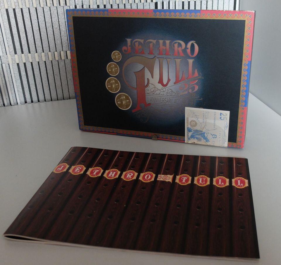 Jethro Tull - 25th ANNIVERSARY - 4CD Set Zigarrenkiste 1993 in Grevenbroich