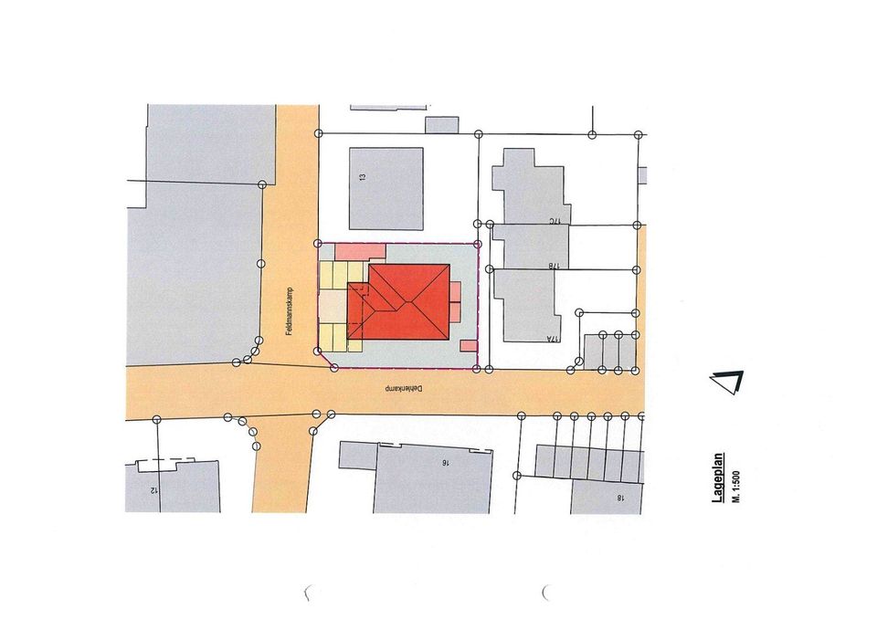 Moderne 3-Zi-OG-Neubau-ETW (Nr. 3) in zentrumsnaher Wohnlage von Vechta in Vechta