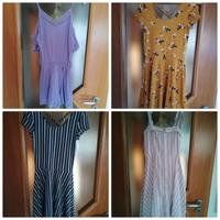 Kleider Jumpsuit blau weiß flieder C&A Amisu NY Gr. XS 34 Bayern - Mistelgau Vorschau