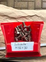 6-Kant-Schrauben M16x30 DIN933 Material A4-70 22 Stück Niedersachsen - Wistedt Vorschau
