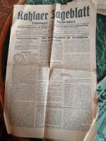 Alte Zeitung Thüringen - Kahla Vorschau