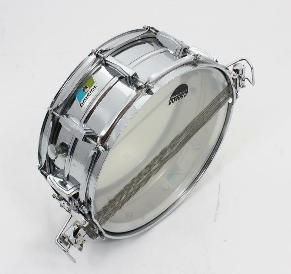 Ludwig Super Sensitive Snare 14" x 5", 70er Jahre in Bad Schönborn