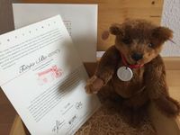 Steiff Teddy Messe Leipzig 1903 in Holzkiste + Zertifikat Nordrhein-Westfalen - Marl Vorschau